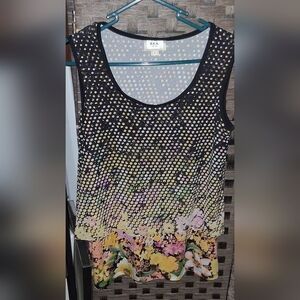 ECI Multicolor Mesh Tank Top